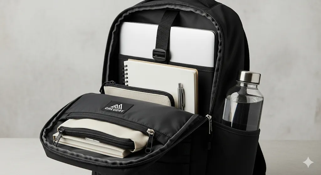 グレゴリーデイパックは使いにくい?イメージ