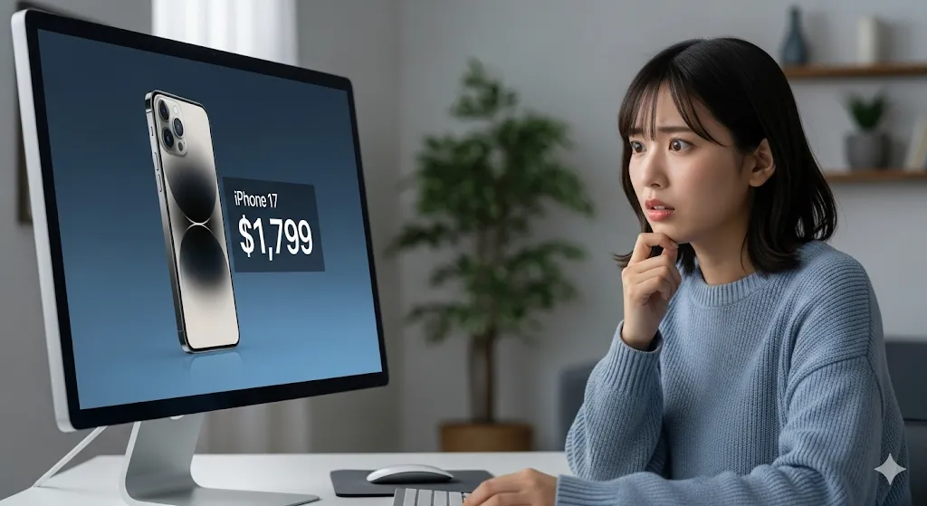iPhone17は期待はずれ？イメージ