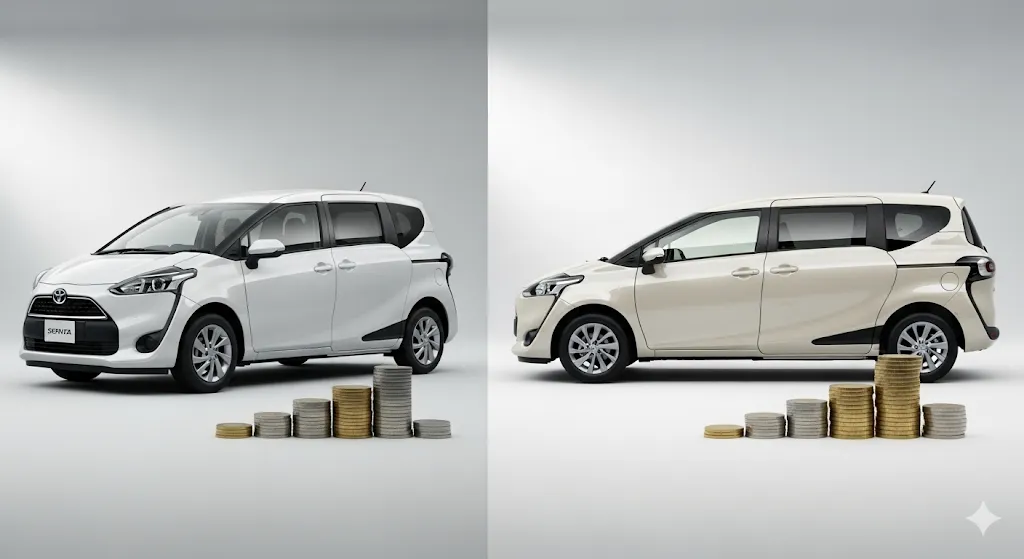 シエンタ5人乗りの欠点イメージ